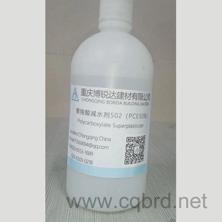 Borida PCE in Concrete 50% Liquid